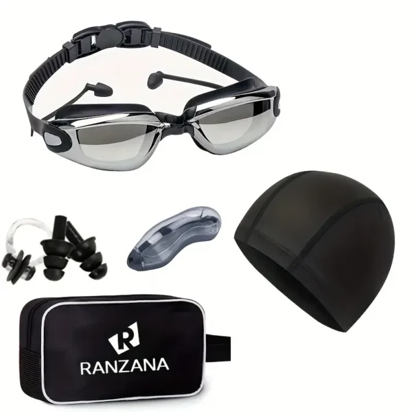 Silicone Swim Goggles Set 6pcs Silicone